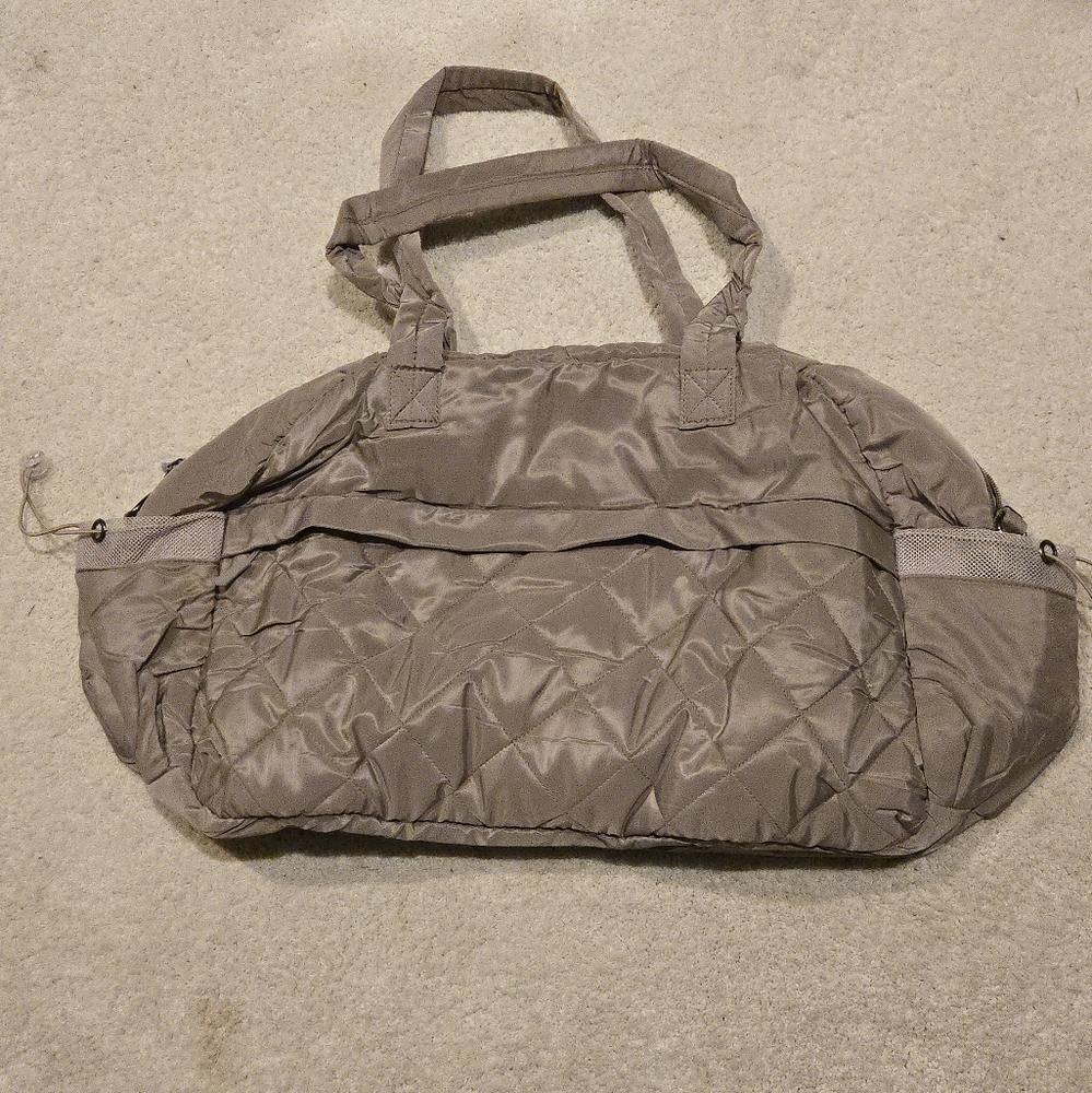 Stylish Tan Quilted Women's Bag